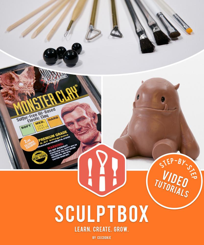 SculptBox: Introduction to your Clay Sculpting Kit - CG Cookie