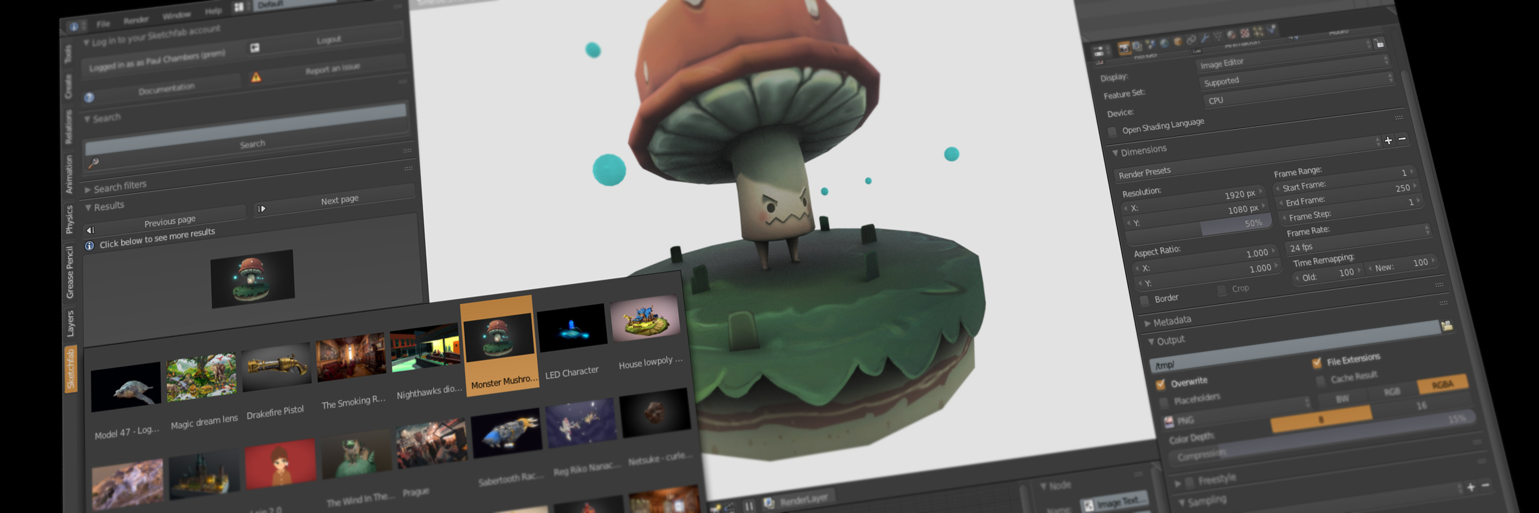 Sketchfab Community Blog Import Sketchfab Models Directly Into Blender Beta