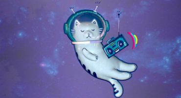 boombox space cat header image
