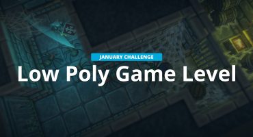 low poly game level challenge